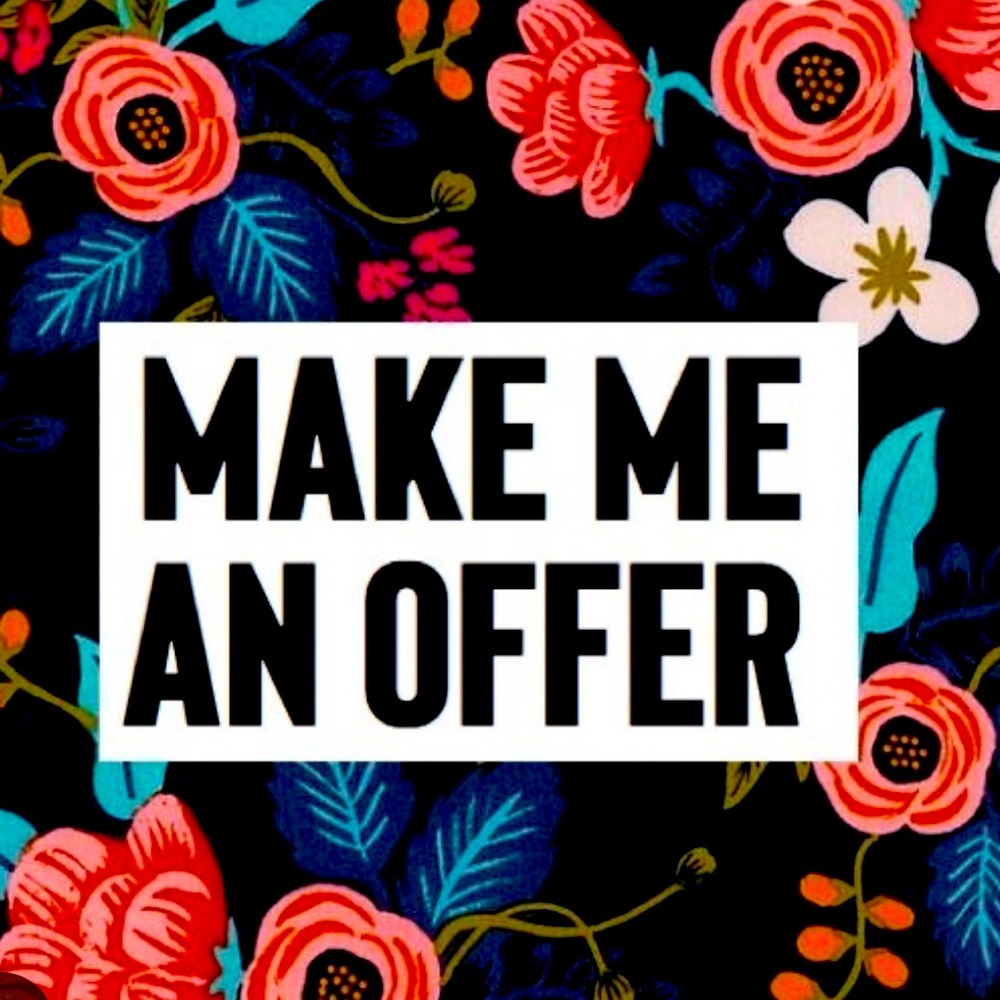 Like the item but  it the price?! Make me an offer!!